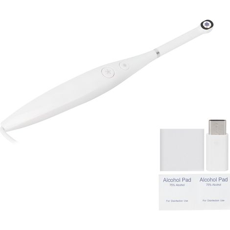Caméra endoscopique dentaire USB HD, caméra buccale portable étanche, inspection dentaire, soin buccal, outil de visualisation intra-orale (1/5)