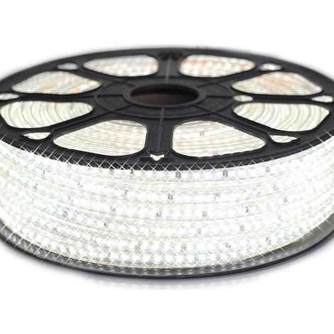 Sysled – Ruban LED EPISTAR 2835 120 LED/m blanc froid étanche IP68 – 18W/m – 2900 lumens – 25 mètres pour extérieur et intérieur