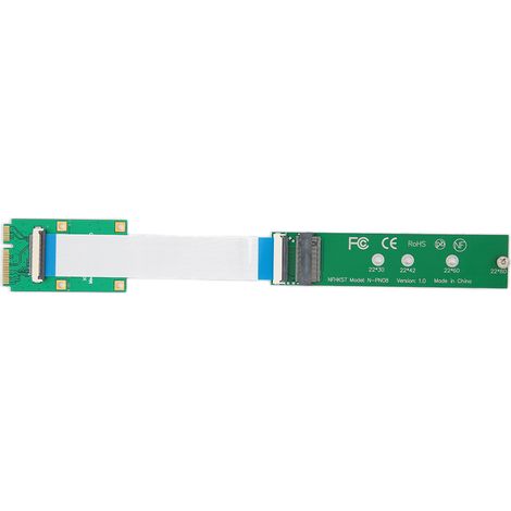 Carte adaptatrice MINI PCIE vers NVMe M.2 NGFF SSD Converter pour 2230/2242/2260/2280 M.2 (1/5)