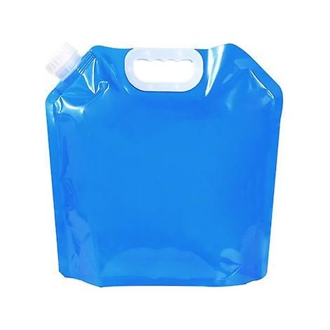 Sac à eau portable pliable pour survie d'urgence, sac à dos de camping et de randonnée bleu-AquaForge (1/3)