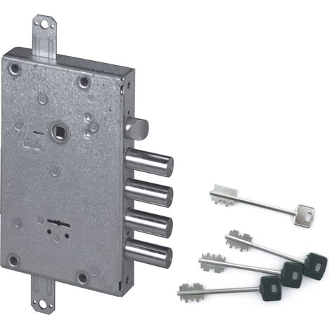 Cisa SERRATURA PORTE BLINDATE APPL. D/M 4M+S TRIP. Art. 57515.68 E.68