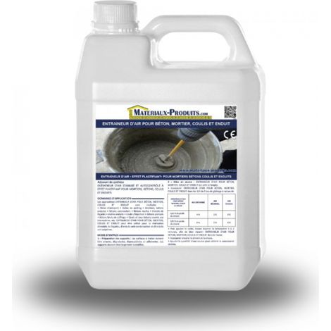 Entraineur d'air pour béton, mortier, coulis et enduit - 1 Kg Marron - MATPRO (1/3)