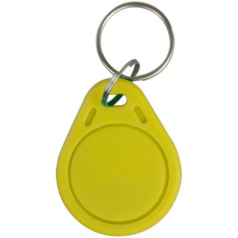 Rfid Proximity Schlüsselanhänger 125 Khz Nummeriert Gelb Rfid-tag-y