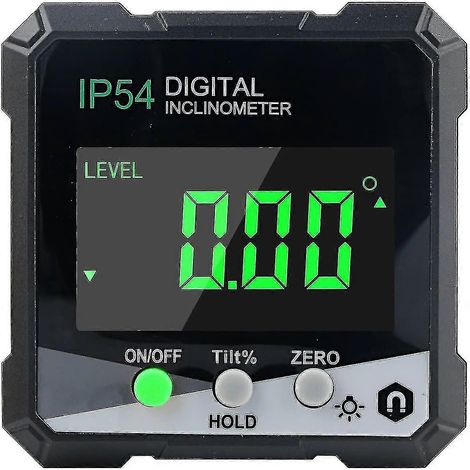 Rapporteur d'angle numérique avec écran LCD, inclinomètre magnétique, mesure d'angle numérique (1/5)