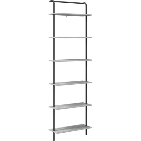 Maison Exclusive - Bücherregal Graues Sonoma 60 x 24 x 203 cm Hol