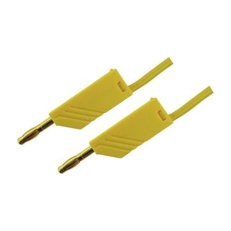SKS Hirschmann MLN 100/2,5 GE cable de medición amarillo
