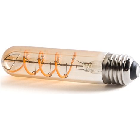 Lampadina LED E27 4W 380Lm 2000ºK Filamento 40.000H [WR-T125-4W-R] (1/3)