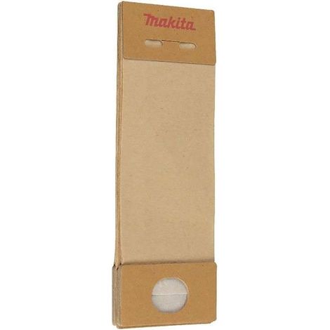 Sacs à poussières en papier MAKITA 193293-7 pour ponceuses vibrantes