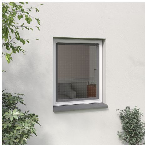 Moustiquaire cadre magnétique 130 cm x 150 cm Blanc - Moustikit (1/3)