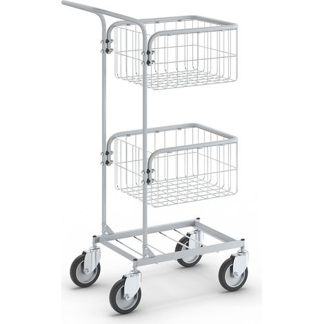 eurokraft pro, Chariot de bureau KOMPAKT, coloris châssis: gris (1/5)