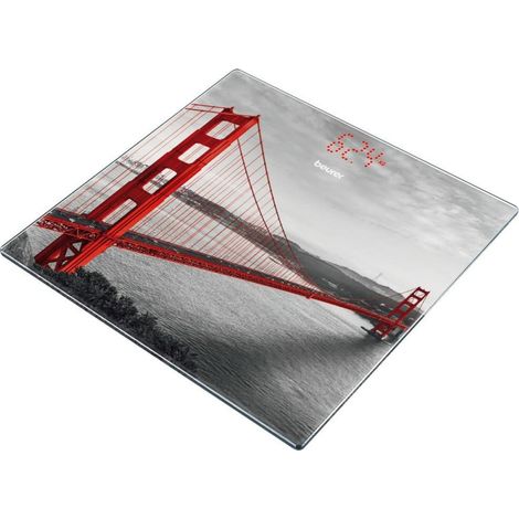Pèse-personne beurer gs-215 san francisco/jusqu'à 180kg (1/3)