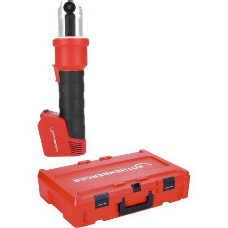 Prensadora a batería Rothenberger ROMAX NANO 18 V 34 kN CAS + Rocase ( 1000005041 ) - sin batería, sin cargador