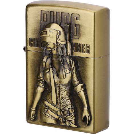 Briquet en métal léger, portable, robuste, tendance et durable (pour fille) (1/5)