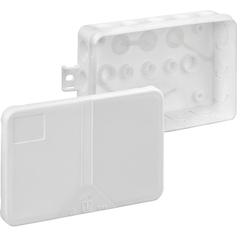 Spelsberg 34861601 Boîte de raccordement (L x l x H) 85 x 130 x 37 mm blanc IP55 1 pc(s) Y461592