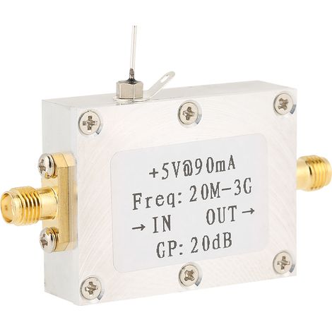 Stück Breitband-HF-Verstärkermodul 0,02-3 GHz, Verstärkung 20 dB für Hochfrequenz (1/5)