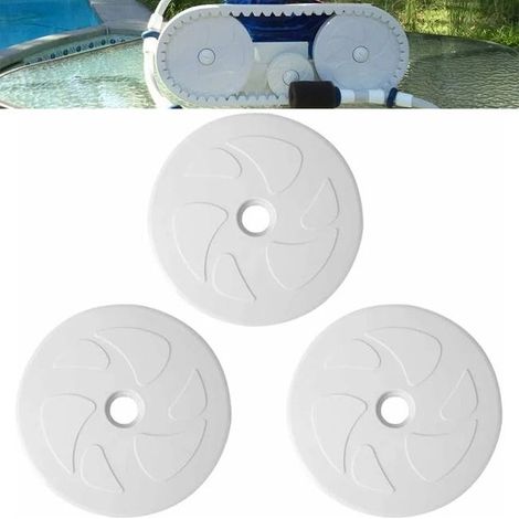 Juego de 3 ruedas de repuesto para limpiador de piscinas C6 para Polaris 180 280 Tanktrax, VAC-Sweep 280 (1/5)