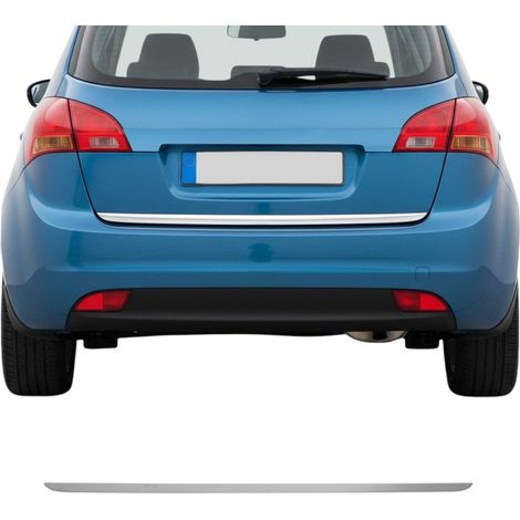 Baguettes de garniture arrière pour Kia Venga 2009-2019 1Pc Acier Silver