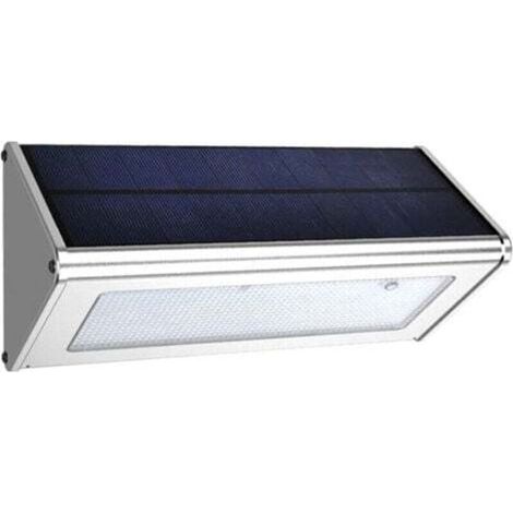 Solarbetriebene LED-Induktionsleuchte für den Außenbereich, Außenbeleuchtung, Gehäuse aus Aluminiumlegierung, 4 Modi, hohe Helligkeit, hochwertige Wandleuchte (1/4)