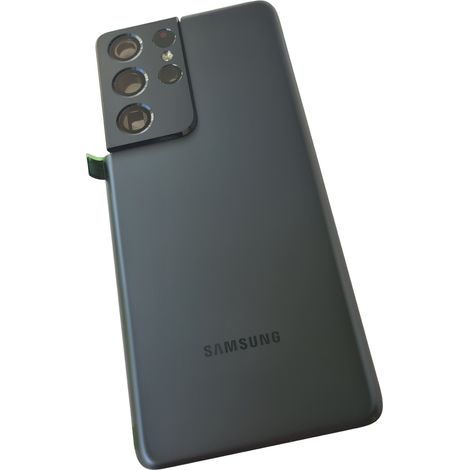 Cover posteriore originale ORG per Samsung Galaxy S21 Ultra, blu navy (1/4)