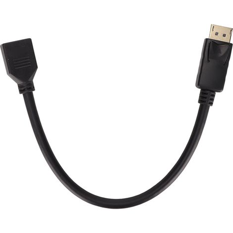 Câble de rallonge DisplayPort 4K, plaqué or, mâle vers femelle, adaptateur pour écran HD, connexion interface DP (1/5)