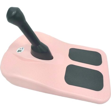 Aga Kinder Schlitten DS494 Rosa, Stabile Bob-Kinderschlitten aus Kunststoff, stabiler Griff, schöne und hochwertige Schneeschlitten, Bobs für Kinder