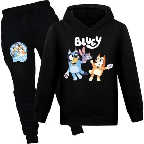 Ensemble sweatshirt et pantalon de jogging Bluey pour garçon Tenue molletonnée et pantalon de survêtement SHOPBOP (1/4)