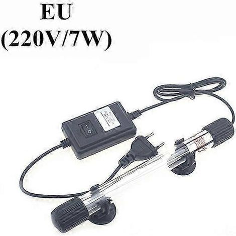 Stérilisateur UV pour bassins et lampe pour aquariums, pour l'élimination des algues et la stérilisation. (1/5)
