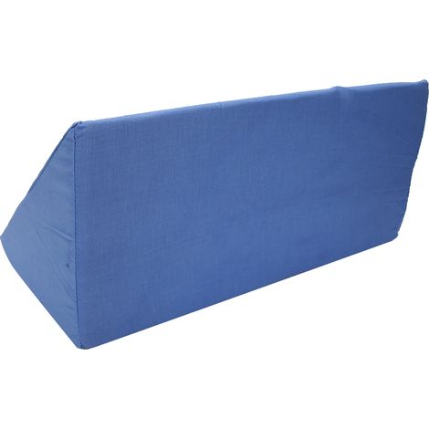 Coussin triangulaire, oreiller souple et élastique, coussin latéral pour patients âgés alités (1/5)