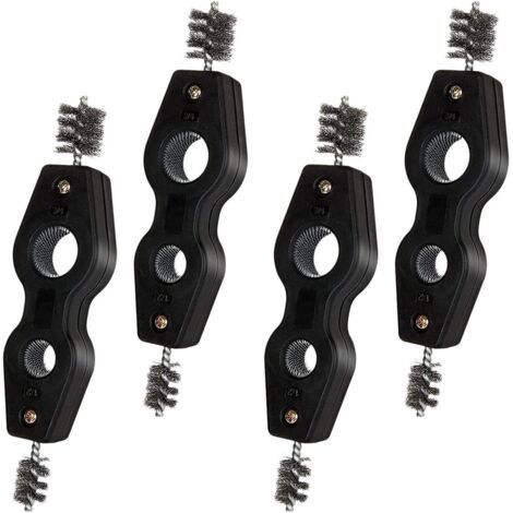 ALLIANDIS4 PièCes Brosses pour Tubes en Cuivre, Outil de Nettoyage de Tuyaux Outil de Nettoyage de Tuyaux en Cuivre Brosses de pour Tubes en Cuivre, pour Plomberie (1/5)