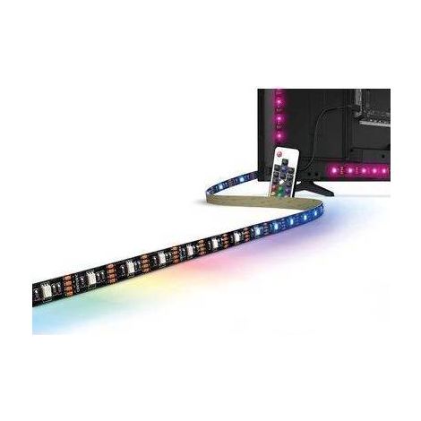 Century rgb 3w ip20 5v tira led para tv de 55 pulgadas con mando a distancia- kit-tv55