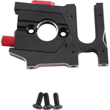 Verschiebbare Motorhalterung aus Metall für RC-Cars, schwarz (1/5)