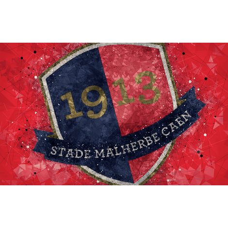Papier peint panoramique Foot / Football - Stade Malherbe Caen - 130 cm x 81 cm (1/2)