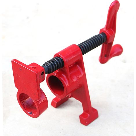 Support de fixation pour tuyau d'eau, collier de serrage rapide en métal, raccord de tube pour menuiserie, pince de montage robuste, lot de 2 pièces. (1/5)