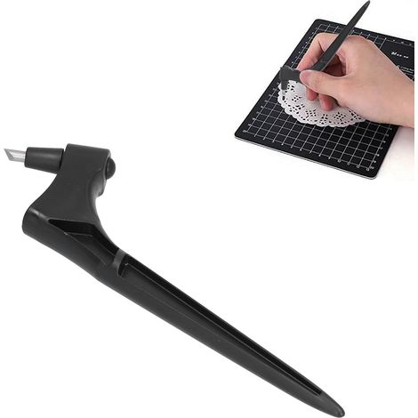 Tragbares Tranchiermesser, Präzisionsmesser, schwarz (1/5)