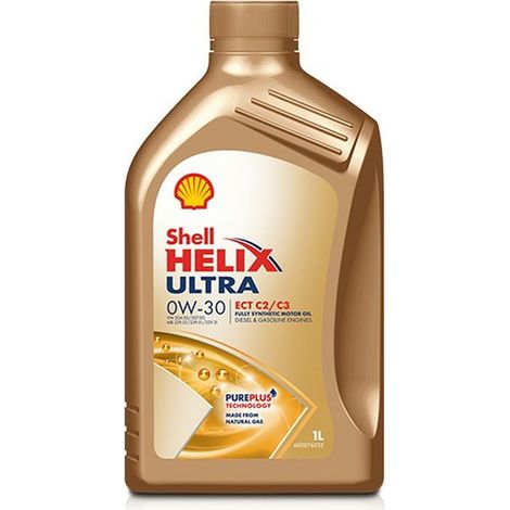 Aceite de Motor para Coche Shell ACSHEHXULTECT0W301L 1 L 0W30