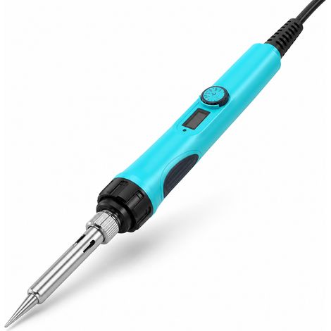 9-Piece 60 W Adjustable Portable Screen Soldering Iron (1/5)