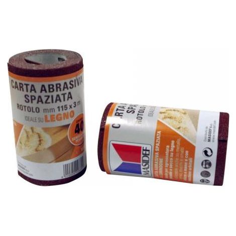 Rotolo carta abrasiva per legno grana 120