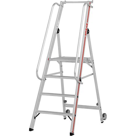 Scaletta 4 gradini - altezza massima di lavoro 2.95m - 8081/04