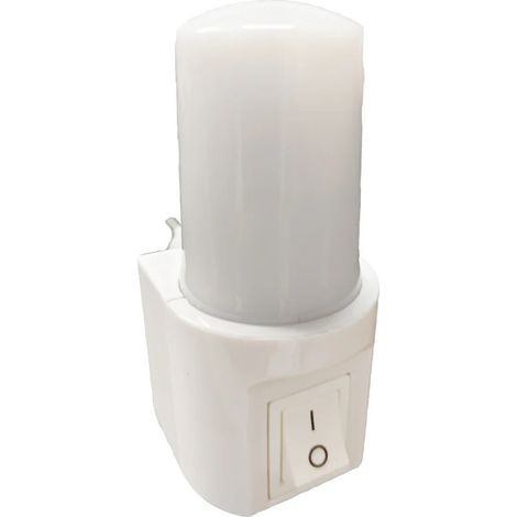 Trade Shop - LED-Nachtlicht 1w 120 ° -Bramm mit natürlichem kaltem Lichtschalter XGXYD104 -