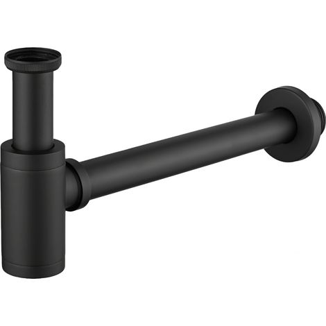LOMAZOO Siphon de vidange 44 mm - Noir
