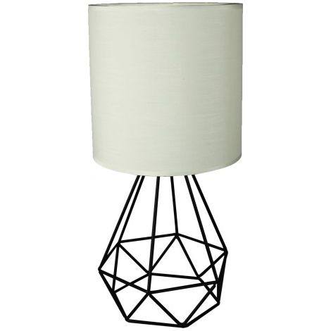 Lampada da tavolo Candellux GRAF 41-62925 nera E27