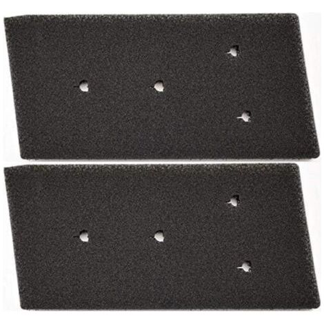 Lot de 2 filtres pour sèche-linge Bauknecht Privileg Whirlpool HX 481010716911 - Sèche-linge à pompe à chaleur - 230 x 115 x 14 mm - Filtre éponge - Séchoir à condensation (1/5)
