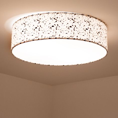 Decken Strahler weiß Ess Wohn Zimmer Beleuchtung Design Küchen Lampe Mosaik Optik 15353M (1/5)