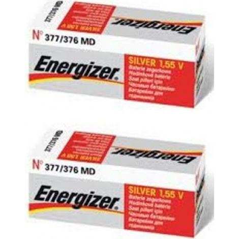 .20 piles Energizer 377/376 SR626SW/SR626W.