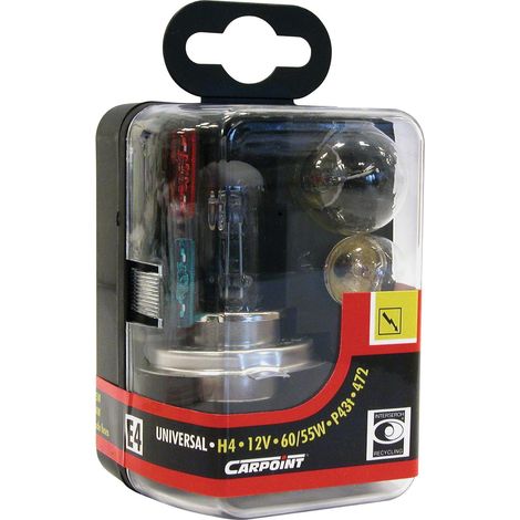 COFFRET D'AMPOULES H4 60/55W 12V