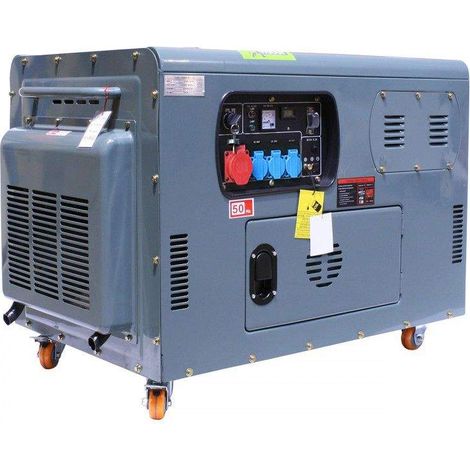 Varan Motors - 92691 Generatore / gruppo elettrogeno Diesel silenziato 12kVa 400V 230V 12V (1/5)