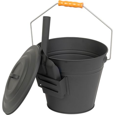 Ascheeimer Strend Pro, mit Schaufel, 30x25 cm (1/4)