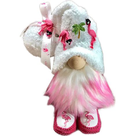 Wichtel-Plüschtier [Wichtel-Plüschtier] Handgefertigter Herbstelf aus weichem Filz und Kunstfell, 38 cm – Festliche Dekoration für Zuhause, Büro und als Geschenk (1/5)