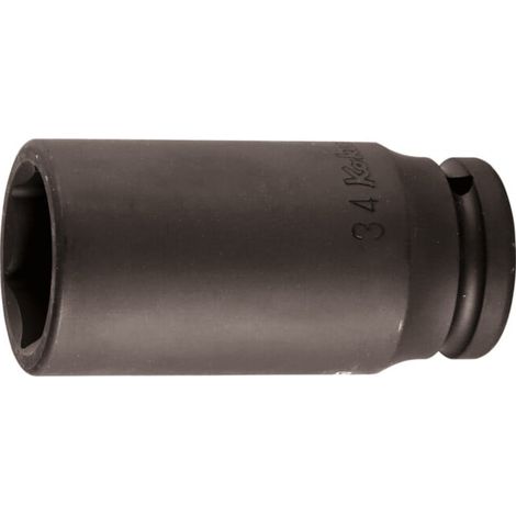 KO-KEN Douille IMPACT 6 pans, 3/4 pouce mince, longue, Ouverture: 41 mm