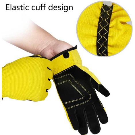 1 paire de gants de travail antidérapants, résistants aux perforations, respirants et adaptés au jardinage. (1/5)
